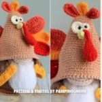 Thanksgiving Turkey Gnome Crochet Pattern - Festive DIY Holiday Decoration PDF Guide for Beginners - Image 3