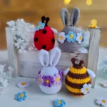 Easter Egg Amigurumi Crochet Pattern - Festive DIY Decorations & Gift Ideas