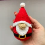 Christmas Gnomes Ornaments Crochet Pattern – Festive Holiday DIY Bundle: Craft Your Own Whimsical Decor! - Image 4