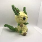 Chibi Leafeon Crochet Pattern, Inspired Amigurumi Pattern, Pokemon Mini Crochet Pattern - Image 5