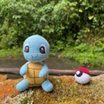 Squirtle & Working Pokeball - Pokemon Gift Crochet Amigurumi - Image 4