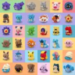 62in1 Pokemon-Inspired Amigurumi Pattern Bundle, Pokemon Mini Bundle Crochet Pattern - Image 2