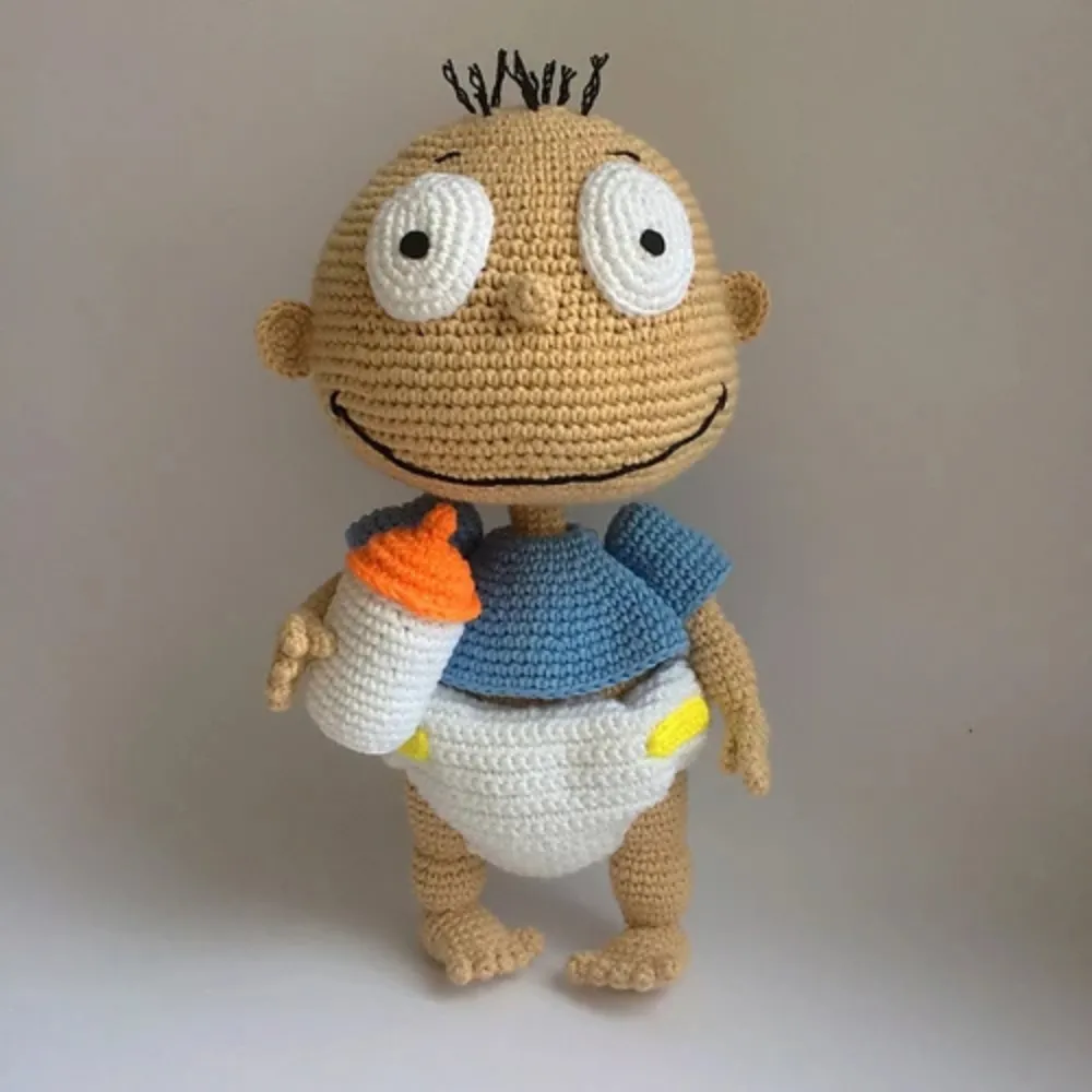 Tommy Inspired Crochet Pattern - Amigurumi baby doll