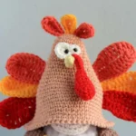Thanksgiving Turkey Gnome Crochet Pattern - Festive DIY Holiday Decoration PDF Guide for Beginners - Image 5