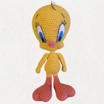 Tweety Bird Amigurumi Pattern, Yellow bird amigurumi