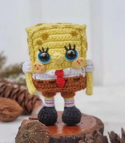 beginner friendly no sew crochet pattern yarn hook flat lay