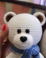 Jumbo Amigurumi | Bear Amigurumi Crochet Pattern | häkelanleitung | Delicious Crochet | Crochetpattern | fluffy bear for gift - Image 5