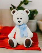 Jumbo Amigurumi | Bear Amigurumi Crochet Pattern | häkelanleitung | Delicious Crochet | Crochetpattern | fluffy bear for gift - Image 3