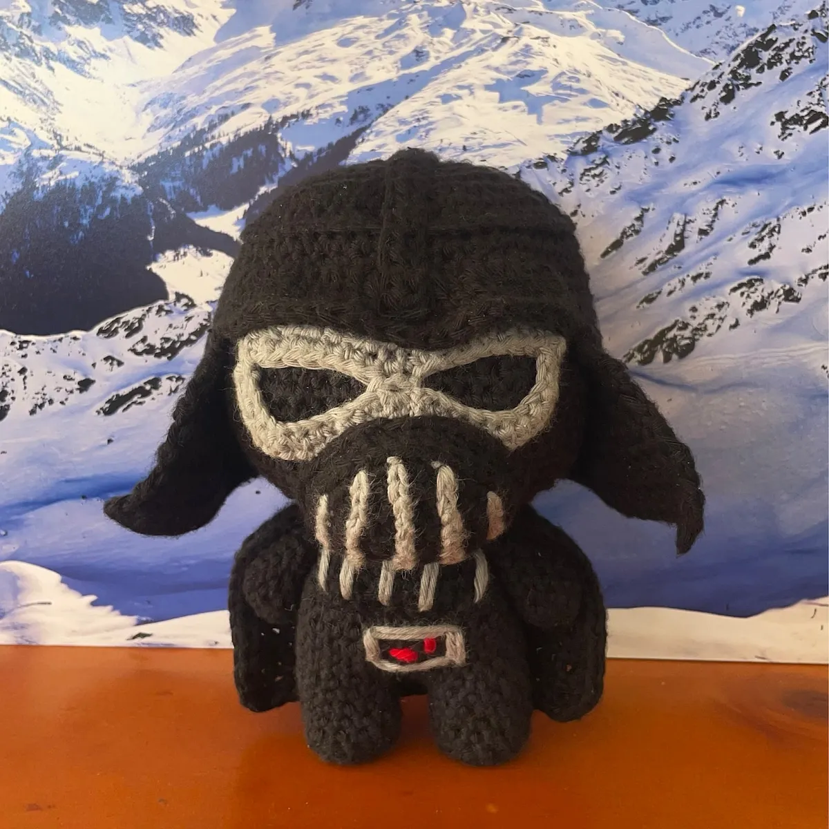 Darth Vader Kid Crochet Pattern - Star Wars Amigurumi Toy PDF