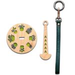 Portable Wood Swivel Yarn Caddy Holder – Travel-Friendly Wristlet for Crochet, Knitting & Crafting Gifts - Image 5