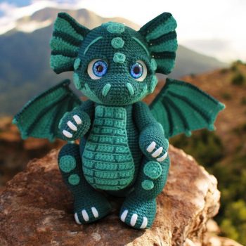 Crochet dragon pattern PDF in Eng, amigurumi dragon crochet toy pattern, crochet dino pattern, Crochet Amigurumi Dragon, amigurumi Dinosaur