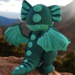 Crochet dragon pattern PDF in Eng, amigurumi dragon crochet toy pattern, crochet dino pattern, Crochet Amigurumi Dragon, amigurumi Dinosaur - Image 7