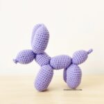Balloon Animal Dog Crochet PATTERN ONLY Instant DOWNLOAD! Puppy Amigurumi, dog balloon animal crochet pattern, puppy balloon animal pattern - Image 3