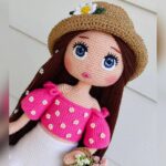 2-in-1 Crochet Doll Pattern, ESJA Doll PDF, Krutoys Pattern, Ebook Tutorial, English, 2 Outfits Included - Image 5