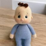 Adorable Amigurumi Little Baby Crochet Pattern | DIY Plush Baby Doll | Beginner-Friendly | Ebook Doll Crochet | Basic Doll Pattern - Image 2