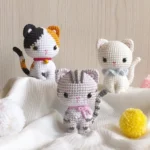 Kitten Girl Amigurumi Crochet Patterns - 3 in 1 Bundle | PDF Instant Download | Crochet Cat Pattern - Image 5