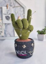 Cactus Hand CROCHET PATTERN / Amigurumi cactus PDF English pattern / Middle finger cactus / Pincushion crochet pattern - Image 6