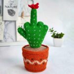 Cactus Hand CROCHET PATTERN / Amigurumi cactus PDF English pattern / Middle finger cactus / Pincushion crochet pattern - Image 9