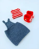 Isabela Crochet Doll Pattern - DIY Amigurumi Doll with Accessories & Outfits - Beginner to Advanced - Image 9