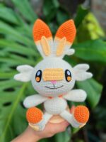Scorbunny Crochet Pattern, Bunny Crochet Pattern, Amigurumi Bunny Pattern, Crochet Animal, Crochet Rabbit, Pokemon Crochet Pattern - Image 2