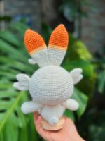 Scorbunny Crochet Pattern, Bunny Crochet Pattern, Amigurumi Bunny Pattern, Crochet Animal, Crochet Rabbit, Pokemon Crochet Pattern - Image 6