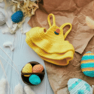 Easter Bunny with Eggs Crochet PATTERN, Amigurumi Bunny Easter Basket, English PDF file, Easter toy pattern - Image 5