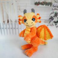 Crochet Pattern Plush Dragon Amigurumi - Image 3