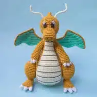 Dragonite Crochet Pattern, Dragonite Pokémon Toy - Image 2