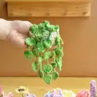 Pothos Car Hanging Plant Crochet Pattern - Flower Basket PDF - Image 3