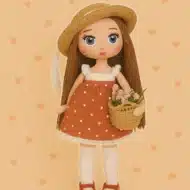2-in-1 Crochet Doll Pattern, ESJA Doll PDF, Krutoys Pattern, Ebook Tutorial, English, 2 Outfits Included - Image 8