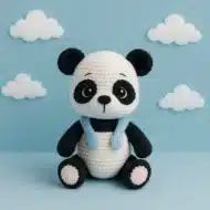 Forest Babies Panda Crochet Pattern, Easy DIY Amigurumi Panda PDF, Beginner-Friendly Crochet Pattern, Digital Crochet Download - Image 5