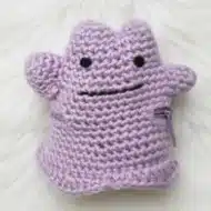 Ditto Reversible Crochet Pattern | Transforming Amigurumi Toy | Pokémon Inspired Crochet Plush | Pokeball to Ditto Reversible - Image 2
