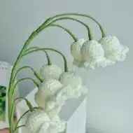 Tulip & Lily of The Valley Crochet Pattern - Wedding Bouquet PDF - Image 3