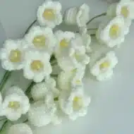 Tulip & Lily of The Valley Crochet Pattern - Wedding Bouquet PDF - Image 2