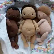 3-in-1 Crochet Baby Doll Amigurumi Pattern PDF - Versatile DIY Amigurumi Girl Doll, Multiple Styles - Image 2