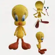 Tweety Bird Amigurumi Pattern, Yellow bird amigurumi - Image 4