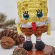 No Sew SpongeBob Crochet Pattern | Beginner Friendly Amigurumi Square Toy | Cute Cartoon Crochet Plush - Image 2
