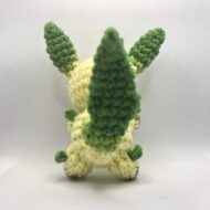 Chibi Leafeon Crochet Pattern, Inspired Amigurumi Pattern, Pokemon Mini Crochet Pattern - Image 6