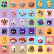 62in1 Pokemon-Inspired Amigurumi Pattern Bundle, Pokemon Mini Bundle Crochet Pattern - Image 3