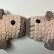 Crochet pattern capybara, amigurumi capybara, crochet pattern plush toy, stuff toys tutorial capybara, Pattern amigurumi plush - Image 2