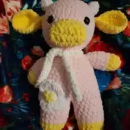 4in1 Flower Cows Crochet Pattern Bundle | Amigurumi PDF | Lavender, Daisy, Cherry Blossom, Sunflower | Low Sew Toy Tutorial - Image 5