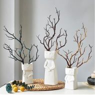 Nordic Playful Cat Ceramic Vase - Image 2