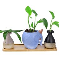 Natural Bamboo Planter Saucer Trays - Image 23