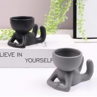 Little Human Ceramic Succulent Planter - Image 12