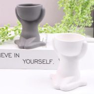 Little Human Ceramic Succulent Planter - Image 5
