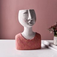 Caricature Portrait Face Figurine Sculpture Planter - Image 26