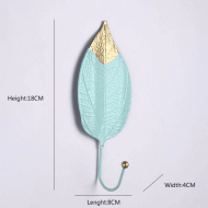 Nature's Leaves Metal Wall Hooks - Image 14