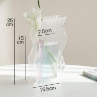 Mystery Shadow Flower Acrylic Vase - Image 5