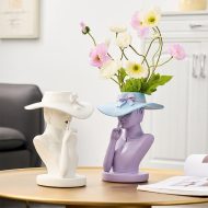 Lady Hat Vase - Image 6