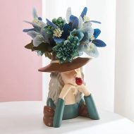 Lady Head Vase - Image 7